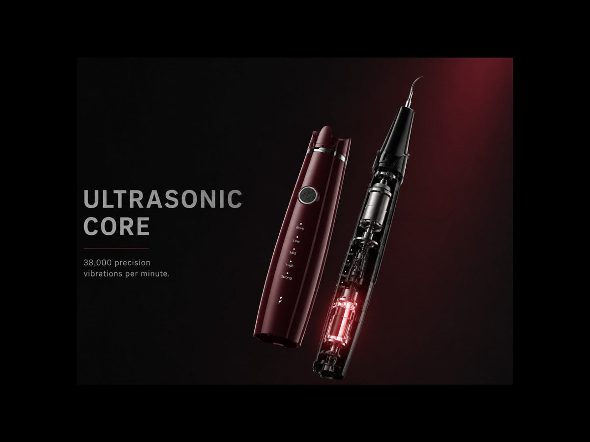 SmileAura™ Ultrasonic Tooth Cleaner